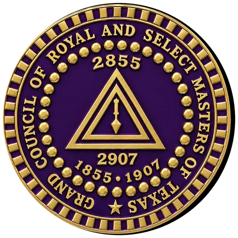 Grand Council of Royal and Select Masters of Texas seal